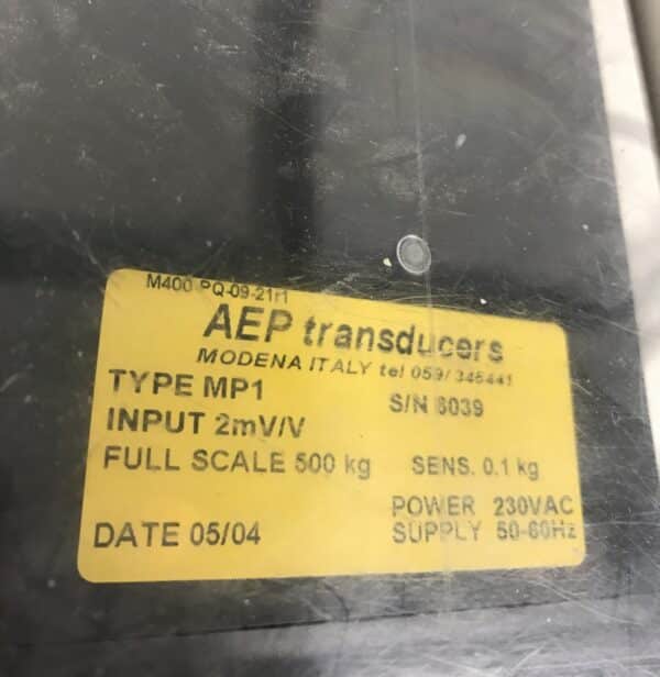 AEP transducers Type MP1 vaakanäyttö kotelossa ilman anturia - Purkukolmio.fi