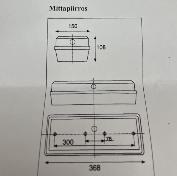 M-Lite Led opasvalo kulkusuunta eteenpäin - Purkukolmio.fi