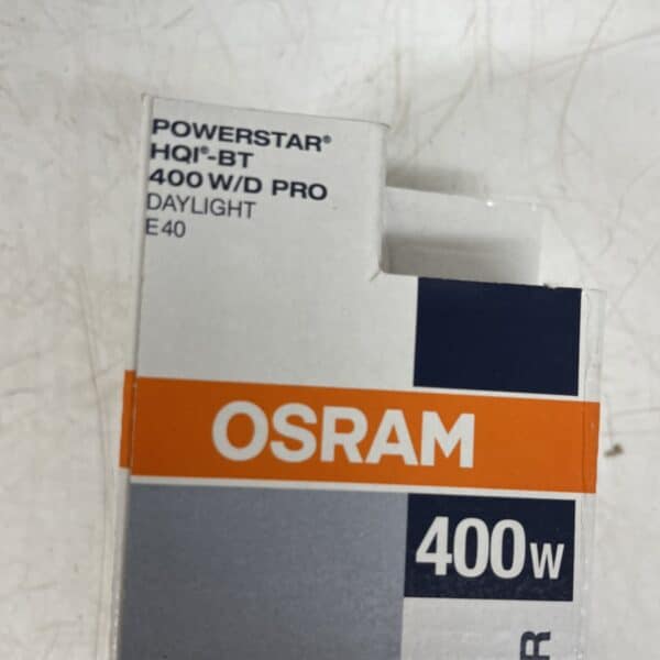 Osram Powerstar HQI-BT 400w/D PRO Daylight E40 - Purkukolmio.fi