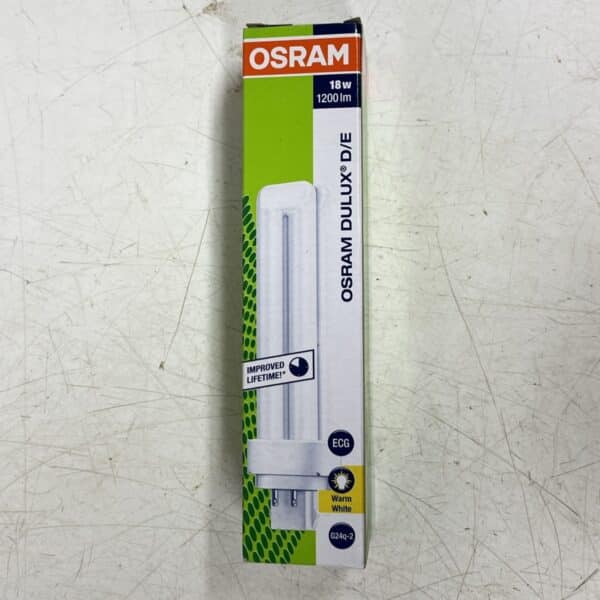 Osram Dulux D/E 18w 1200 lm - Purkukolmio.fi