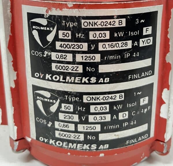 Kolmeks ONK-0242 B - Purkukolmio.fi