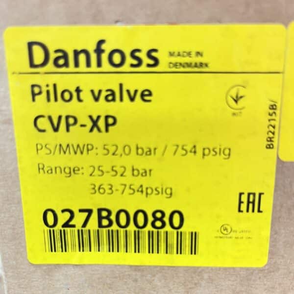 venttiili Danfoss Pilot CVP-XP - purkukolmio.fi