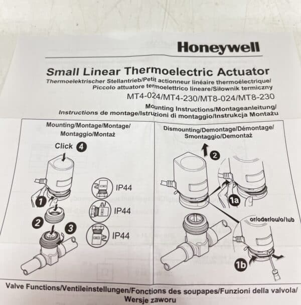 Honeywell MT8-230-NC - Purkukolmio.fi