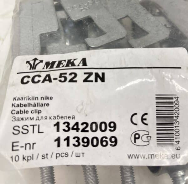 Kaarikiinnike Meka CCA-52 ZN - putkukolmio.fi