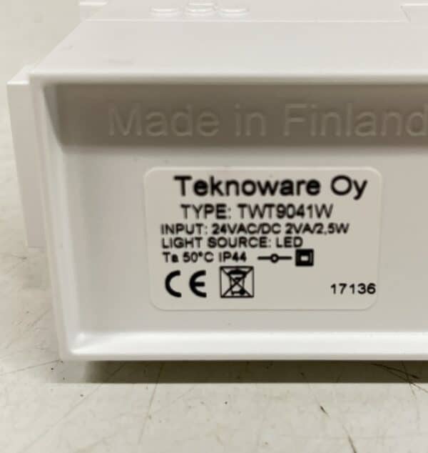 opasvalo TeknoWare TWT9041W - Purkukolmio.fi