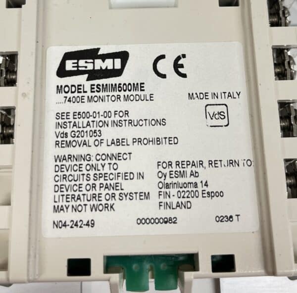 Esmi M500ME Monitor module - purkukolmio.fi