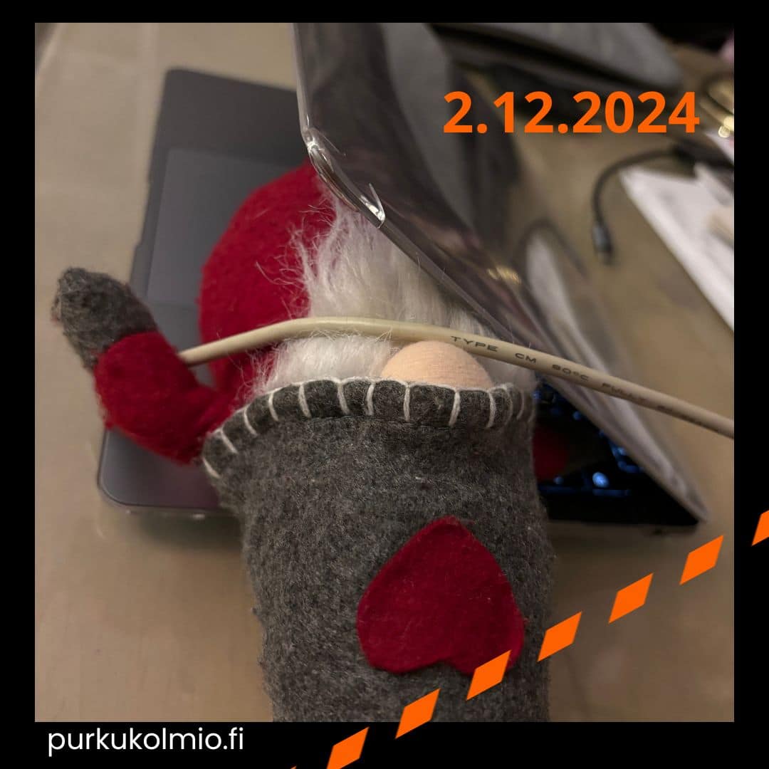 2.12.2024 - Purkukolmio.fi