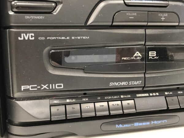 JVC PC-X110 kannettava soitin - purkukolmio.fi