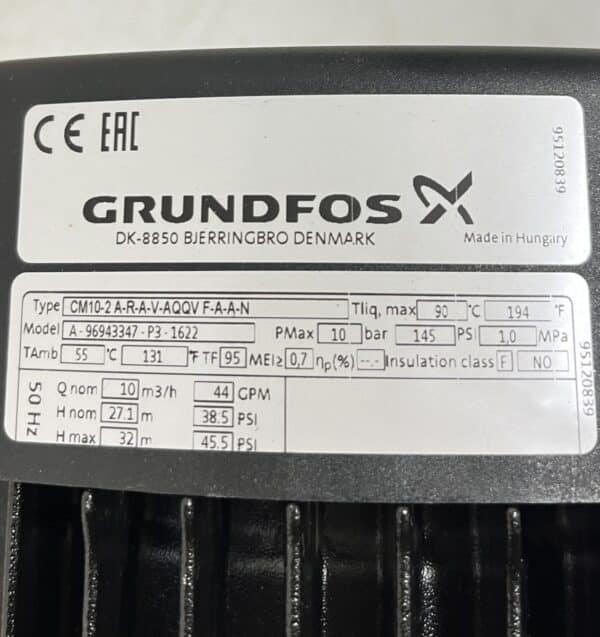 Grundfos CM10-2 - Purkukolmio.fi