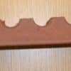 Punainen verhoustiili 27x7,5x3 cm